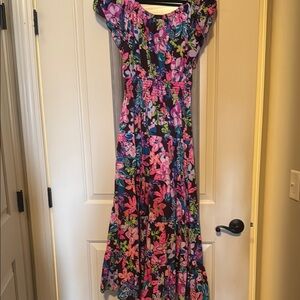 Floral Maxi Dress - Multicolor